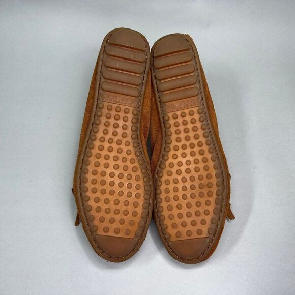 Minnetonka Women's Size 8 Kilty Soft Suede Leather Moccasins - Picture 9 of 11